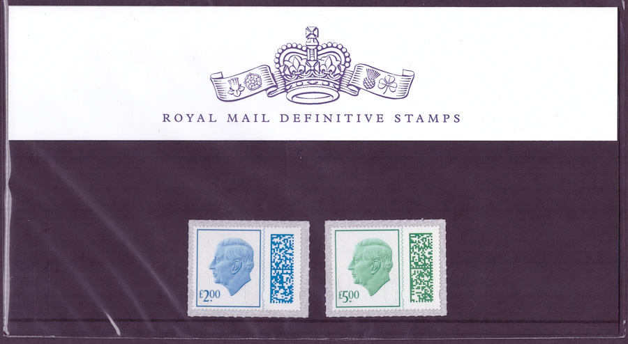 (image for) 2023 King Charles III Definitive Royal Mail Presentation Pack 124